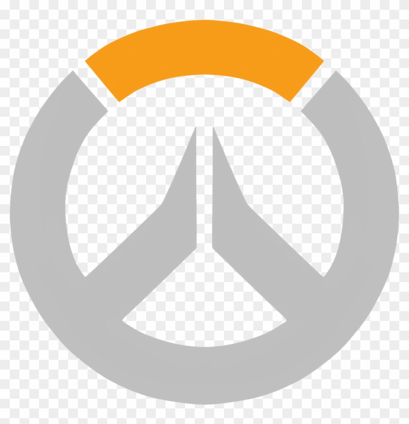 Overwatch Logo Black And White , Png Download - All Black Overwatch Logo Clipart