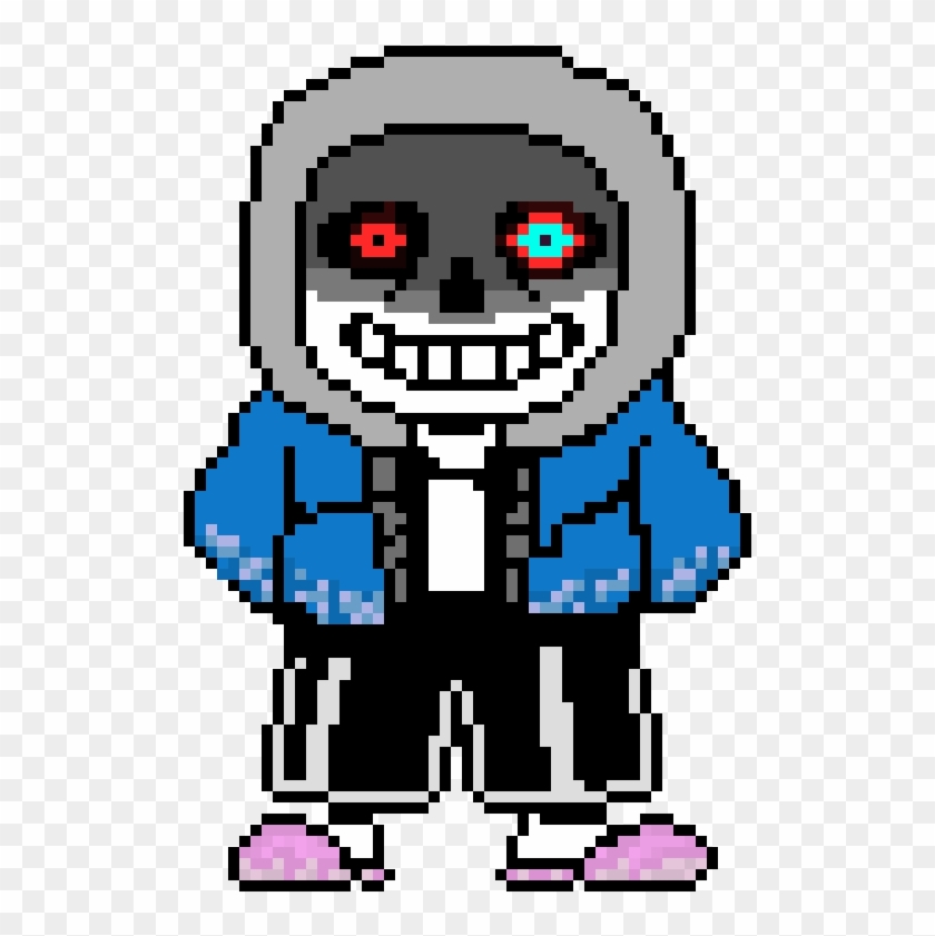 Dust Sans By - Undertale Sans Pixel Art Clipart #1032469