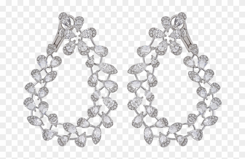 Diamond Earrings By Nirav Modi - Nirav Modi Diamond Sets Transparent Clipart #1032819