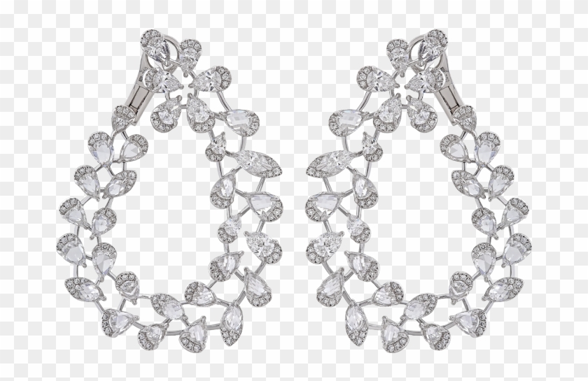 Diamond Earrings By Nirav Modi - Nirav Modi Diamond Sets Transparent Clipart