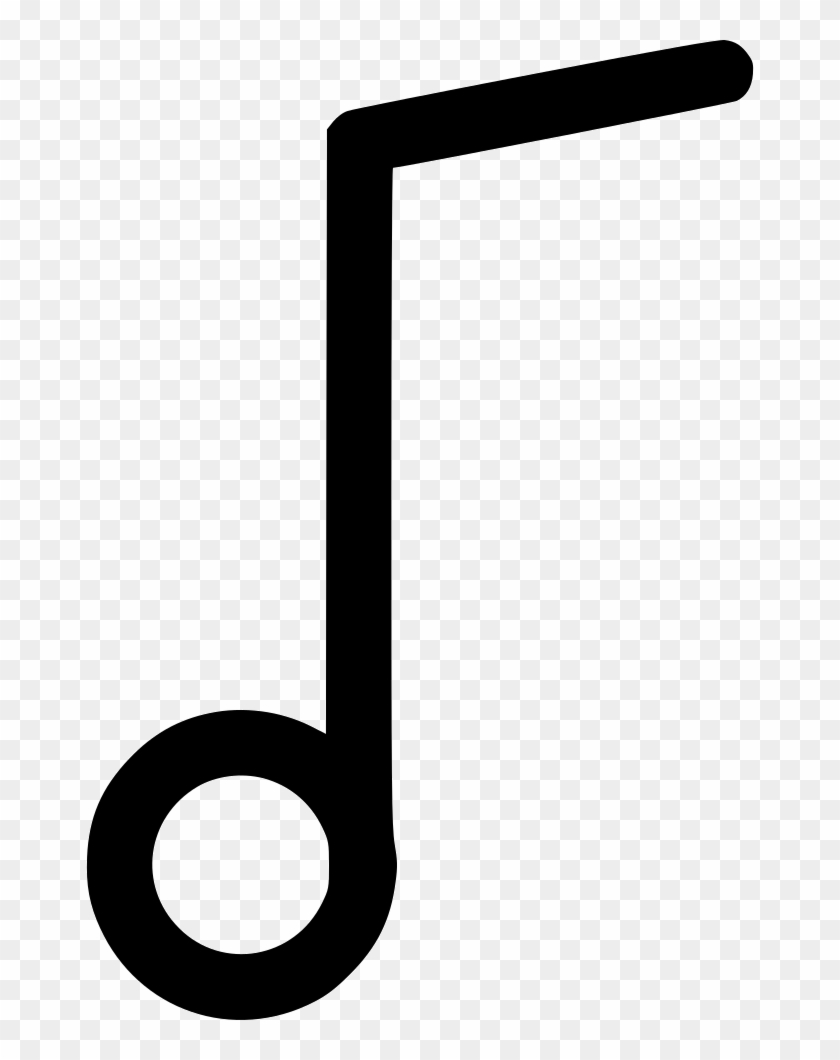 One Forth Music Note Comments Clipart #1032864