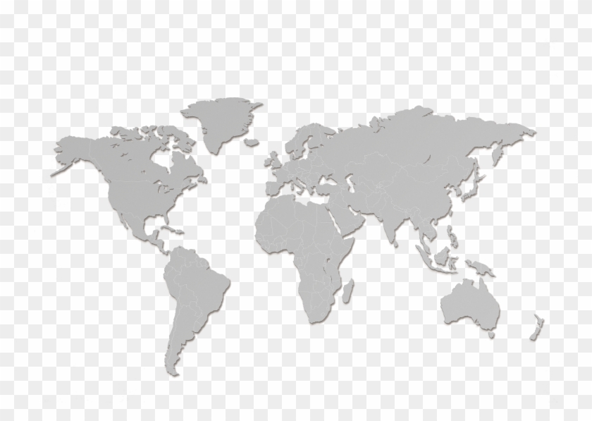 What Is Your Top Choice - World Map Cutout Clipart