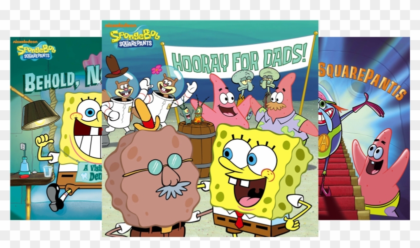$19 - - Spongebob Squarepants Hooray For Dads Book Clipart #1032904