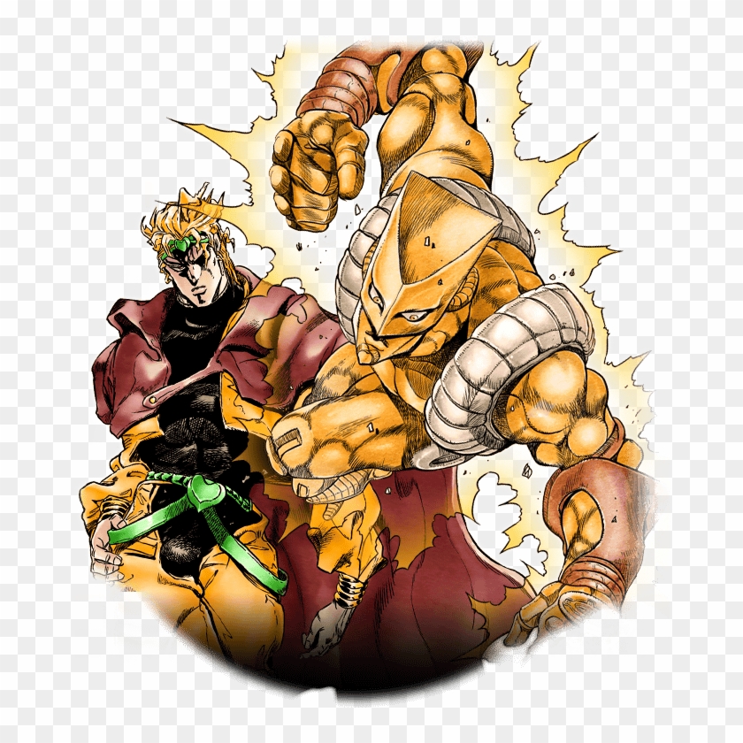Unit Dio - Dio The World Png Clipart #1032910