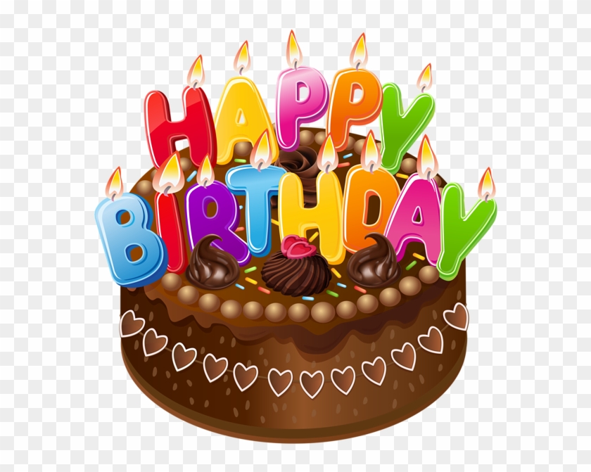 Happy Birthday Cake Png Clipart Image - Happy Birthday Cake Transparent Png