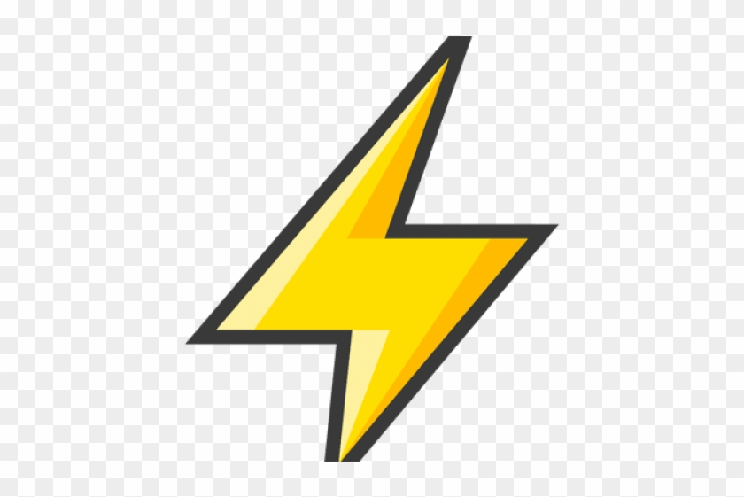 Graphic Lightning Bolt Clipart #1033006