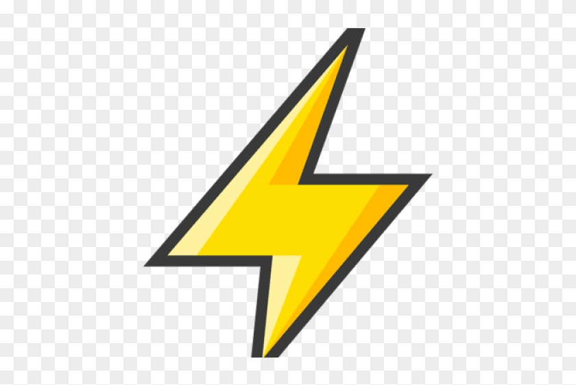 Graphic Lightning Bolt Clipart