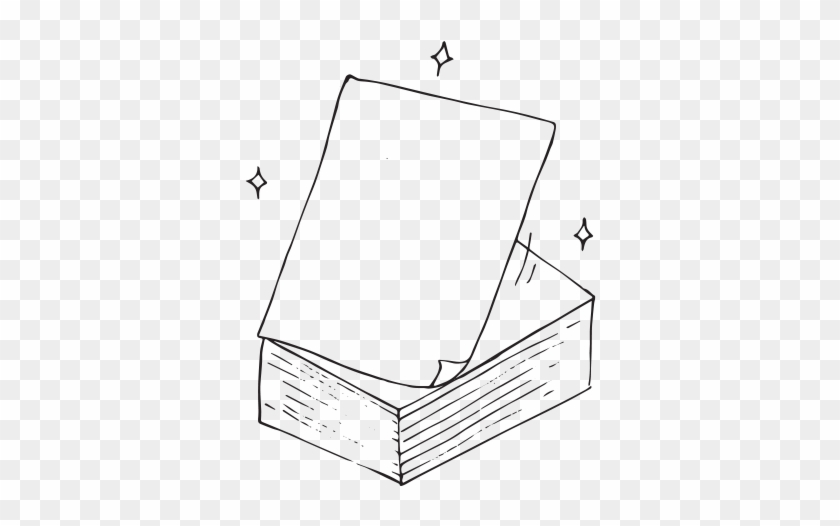 Cotton-papers - Line Art Clipart #1034111