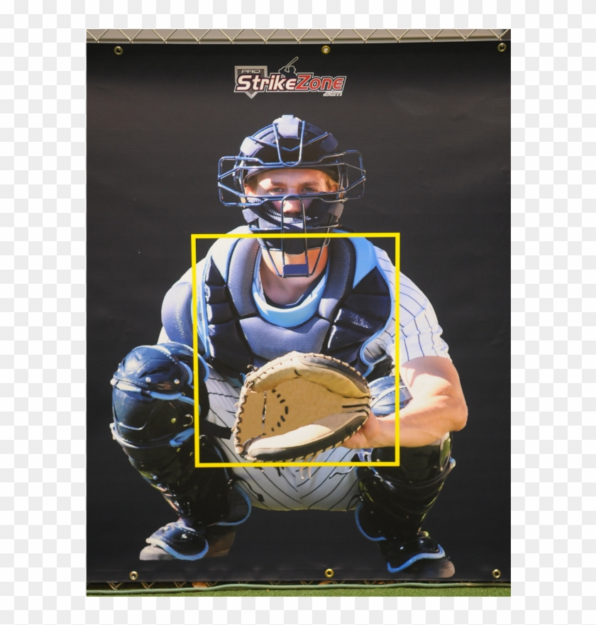 Standard Backstop - Player Clipart