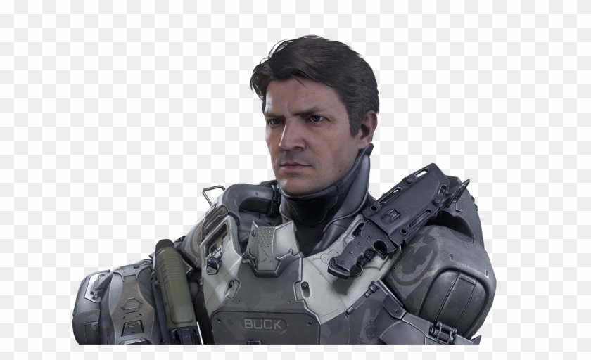 H5 Guardians Render Buck Head Png - Halo Odst Buck Clipart
