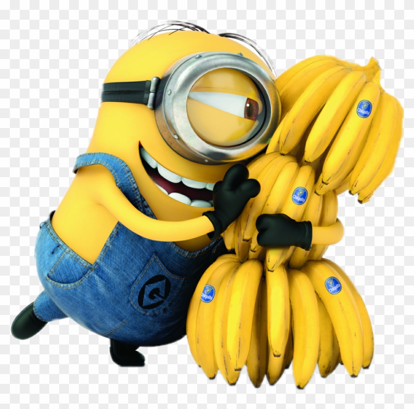 3020 X 2845 14 - Minions Com Bananas Png Clipart