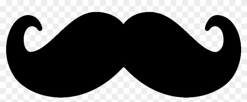 Moustache Png Pic - Mustache Template Clipart #1035158