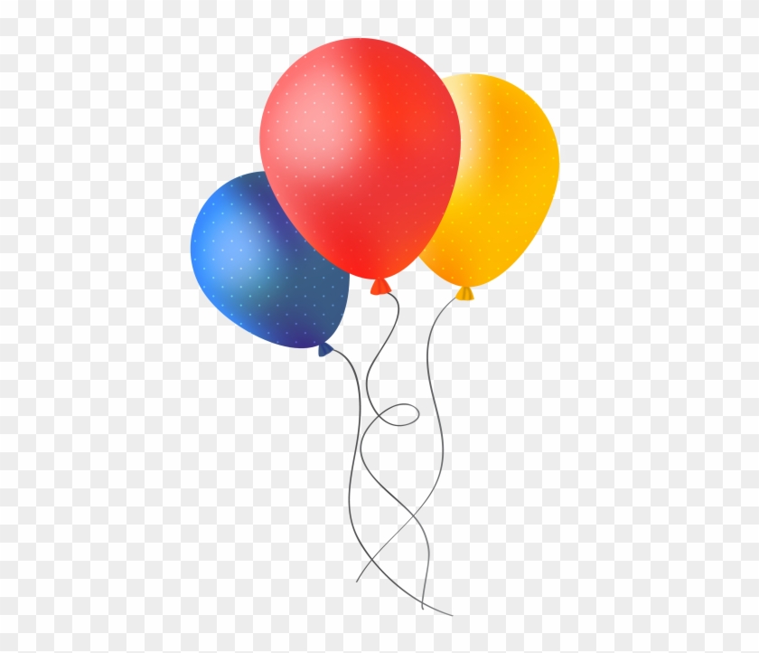 Download Party Balloons Png Image - Globos De Fiesta Dibujo Clipart #1035284