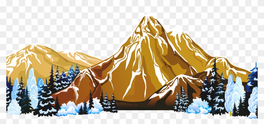 Transparent Background Mountains Png Clipart #1035326