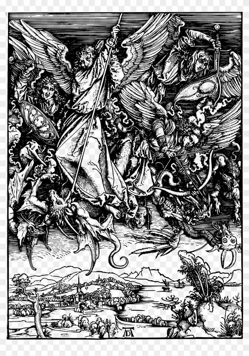 This Free Icons Png Design Of Angels Vs Demons Clipart