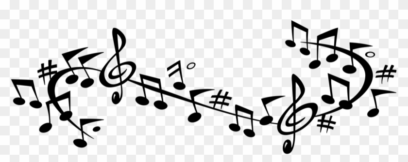Music Png Transparent Images - Music Note Swirl Clip Art