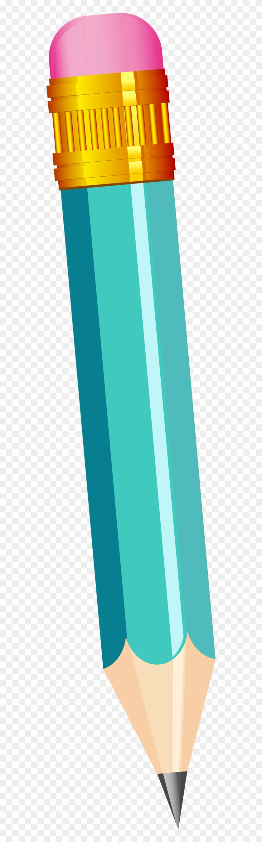 Small Pencil Transparent Png Vector Clipart - Small Pencil Transparent