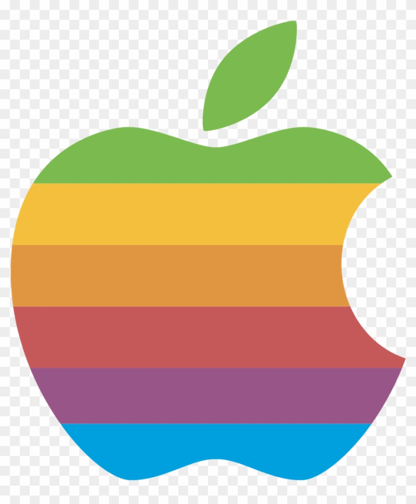 Apple Logo Vector - Logo De Apple 1977 Clipart #1036897