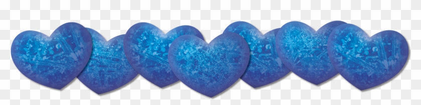 Blue Color Hearts Png Image - Blue Heart Border Transparent Clipart