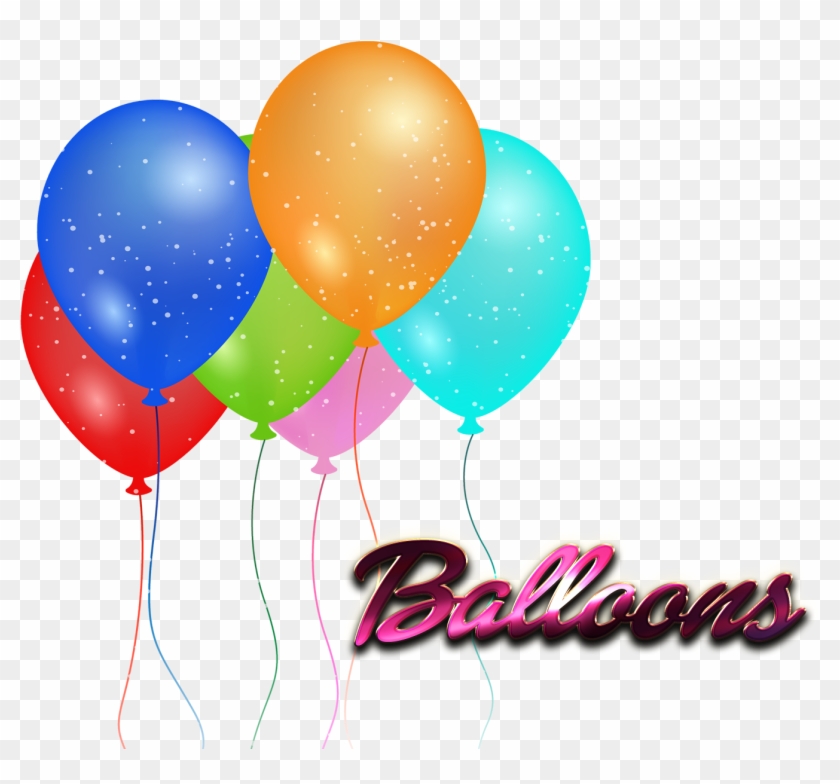Balloons Png File - Birthday Balloon Clipart With No Background Transparent Png #1037108