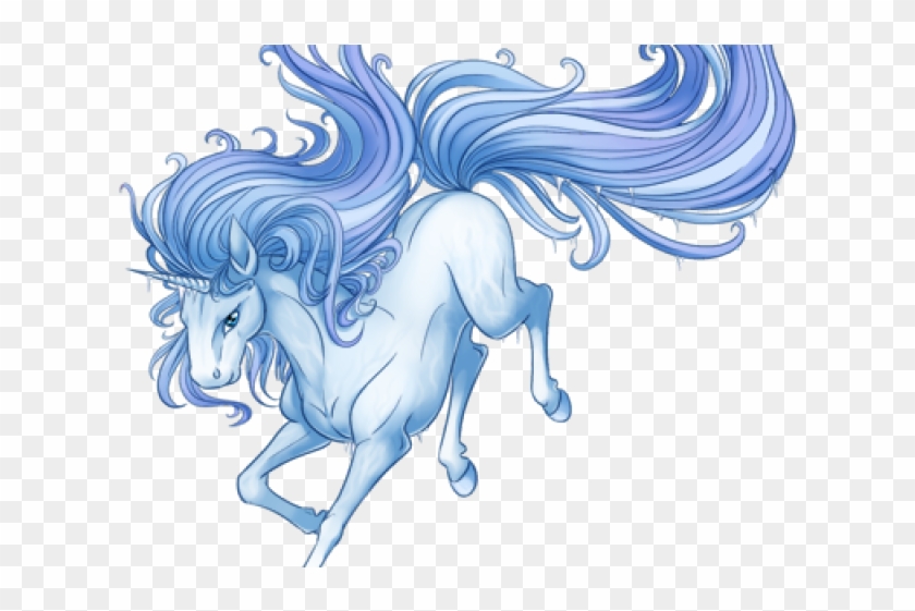 Unicorn Png Transparent Images - Unicorn White And Silver Clipart #1037147