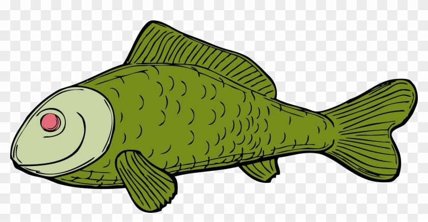 Green Fish Icons Png - Dead Fish Cartoon Png Clipart