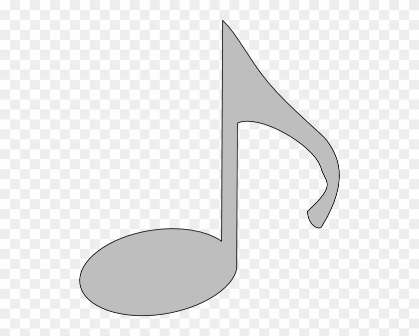 Silver Music Notes Png - Silver Musical Note Clipart