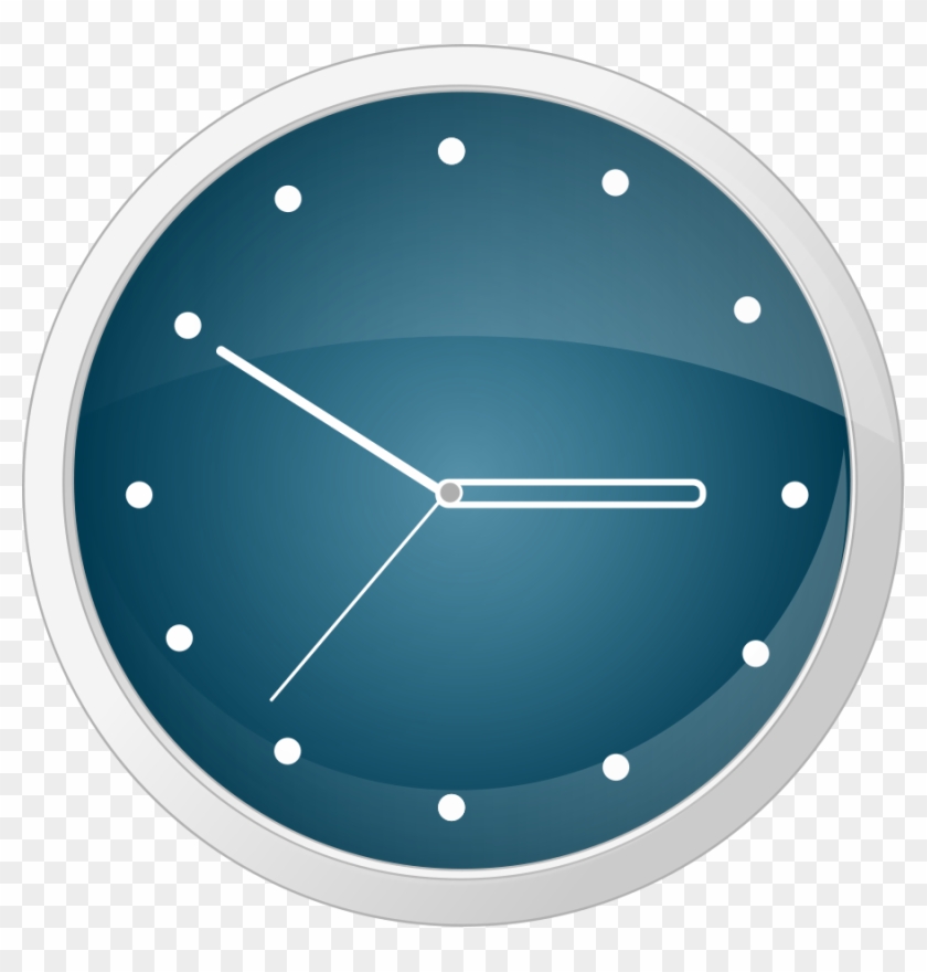 Svg Vector Clock Small Clipart 300pixel Size, Free - Clock Animated Gif Png Transparent Png