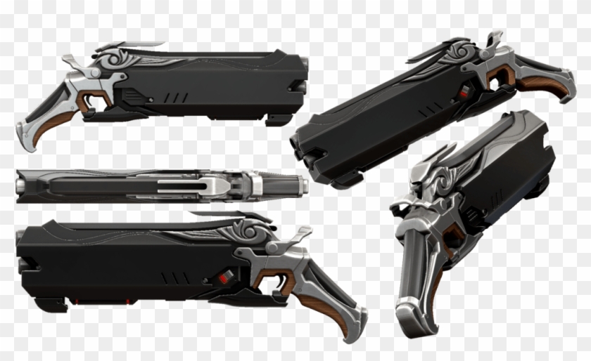 Reaper Gun Png , Png Download - Overwatch Reaper Shotgun Clipart #1037964