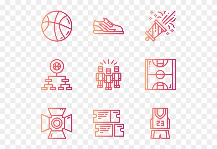 Basketball - Circle Clipart #1038225