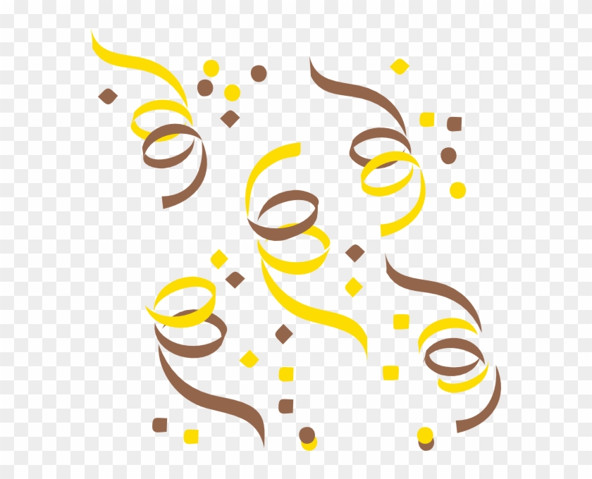 Confetti Clipart Yellow - Green And Yellow Confetti - Png Download