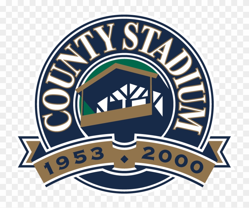 1 - Milwaukee County Stadium Logo Clipart