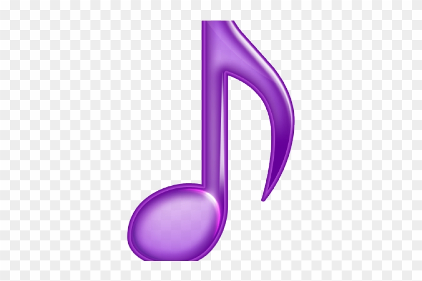 Purple Music Note Icon Clipart #1040212