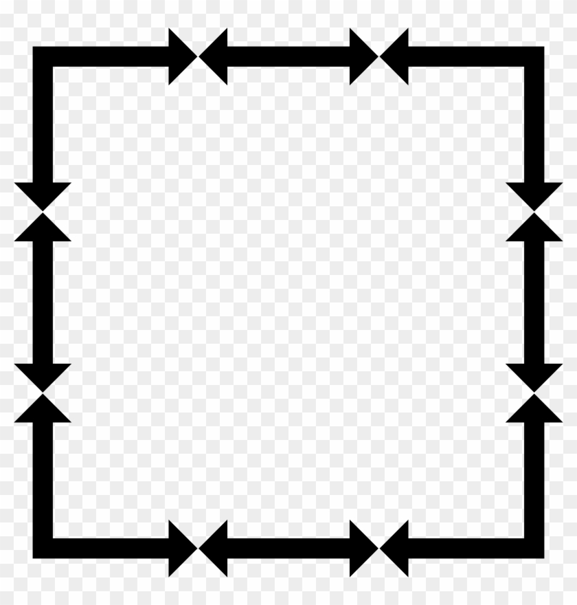 This Free Icons Png Design Of Arrows Frame 2 Clipart #1040454