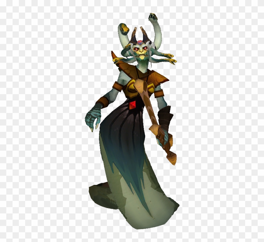 Medusa, The Gorgon - Medusa De Dota 2 Para Dibujar Clipart