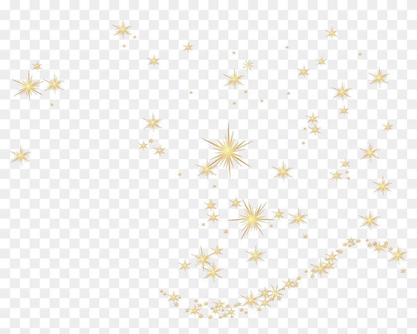 Stars Gold Christmas Tumblr Ftestickers Png Gold Png - Fireworks Gold .png Clipart #1040504