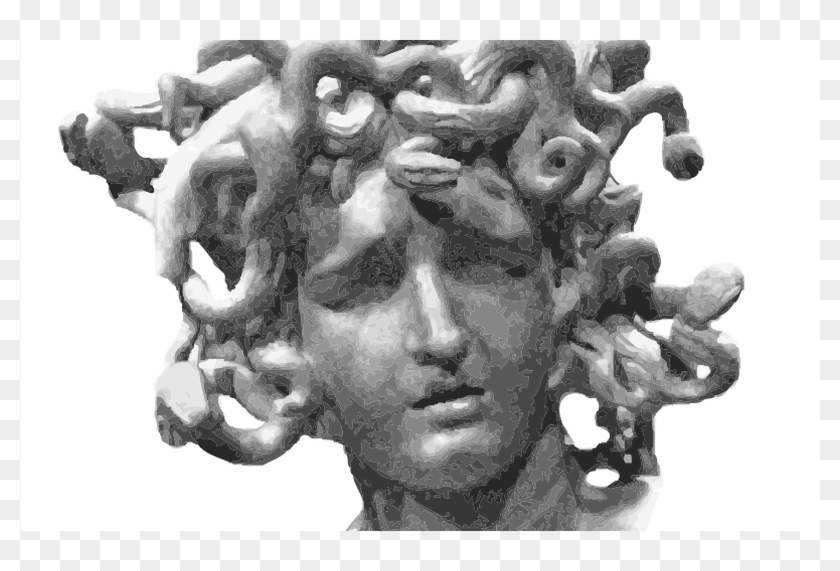 Medusa Clipart Transparent - Medusa's Head - Png Download #1040608