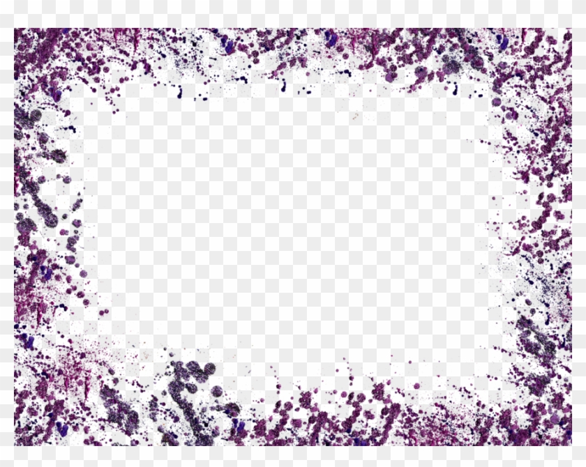Border Texture Purple Glitter By Maddielovesselly Clipart
