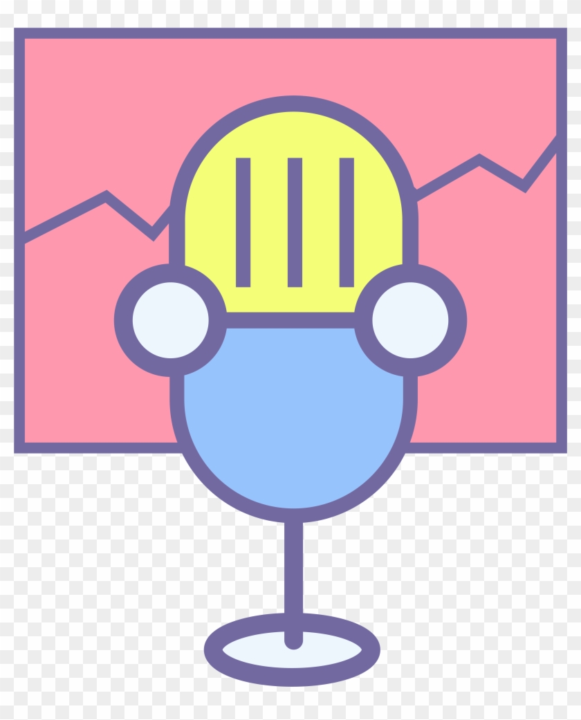 Icon Movie Microphone Red Png And Vector Image Clipart #1040937