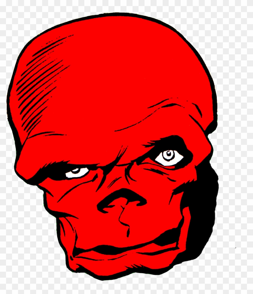 Red Skull By Jack Kirby - Jack Kirby Red Skull Clipart