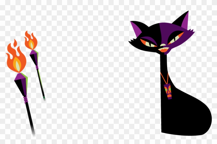 Midsummer Scream Halloween & Horror Convention - Domestic Short-haired Cat Clipart #1041644