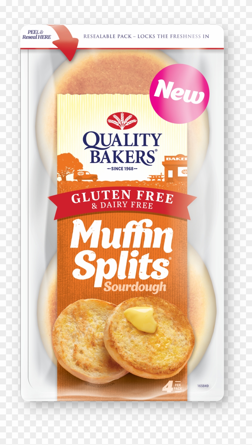 Gluten Free Sourdough Muffin Splits Clipart
