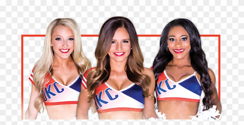 2016-17 Thunder Girls - Girl Clipart #1041861