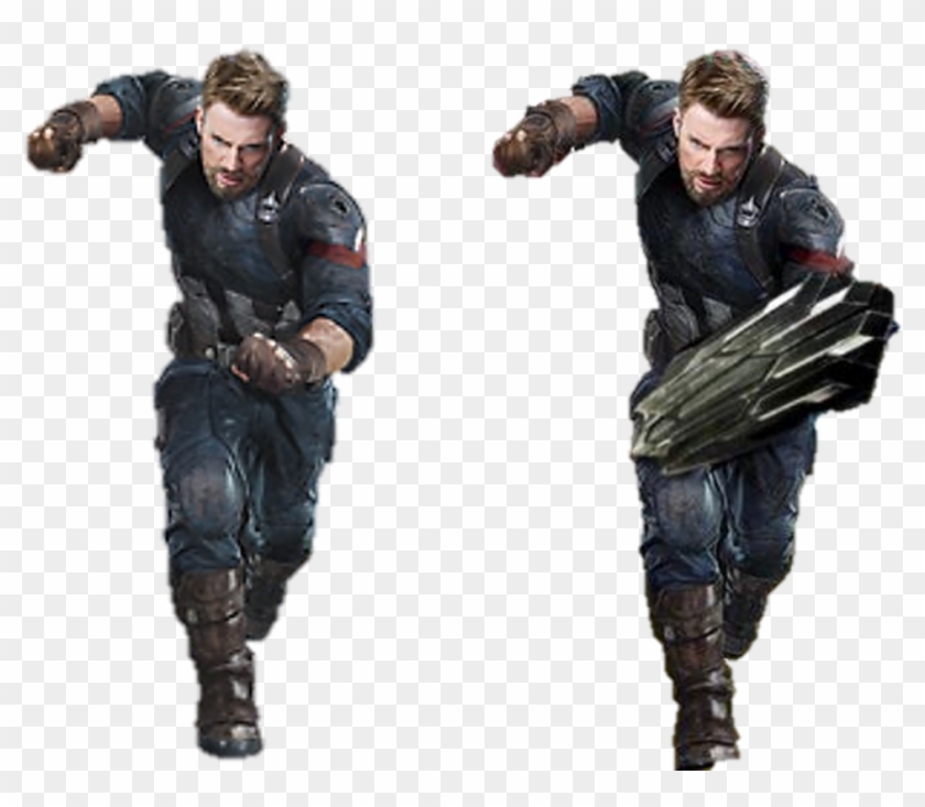 Captain America Clipart Infinity War Transparent - Capitan America Infinity War Png #1041900