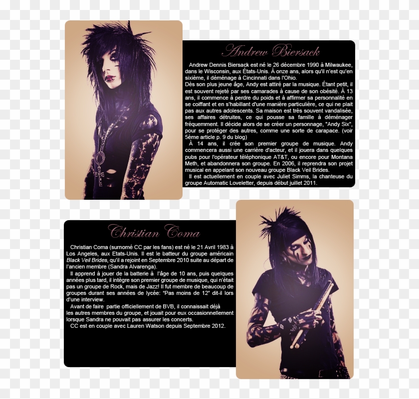 Black Veil Brides - Flyer Clipart