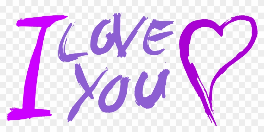 Free Download - Transparent I Love You Png Clipart #1042540