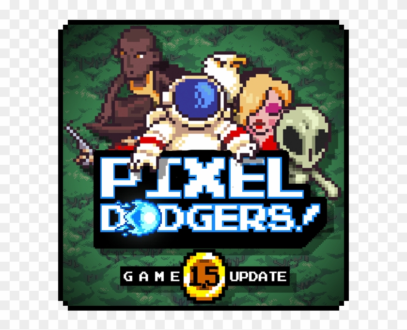 Pixel Dodgers Update - Pc Game Clipart #1043094