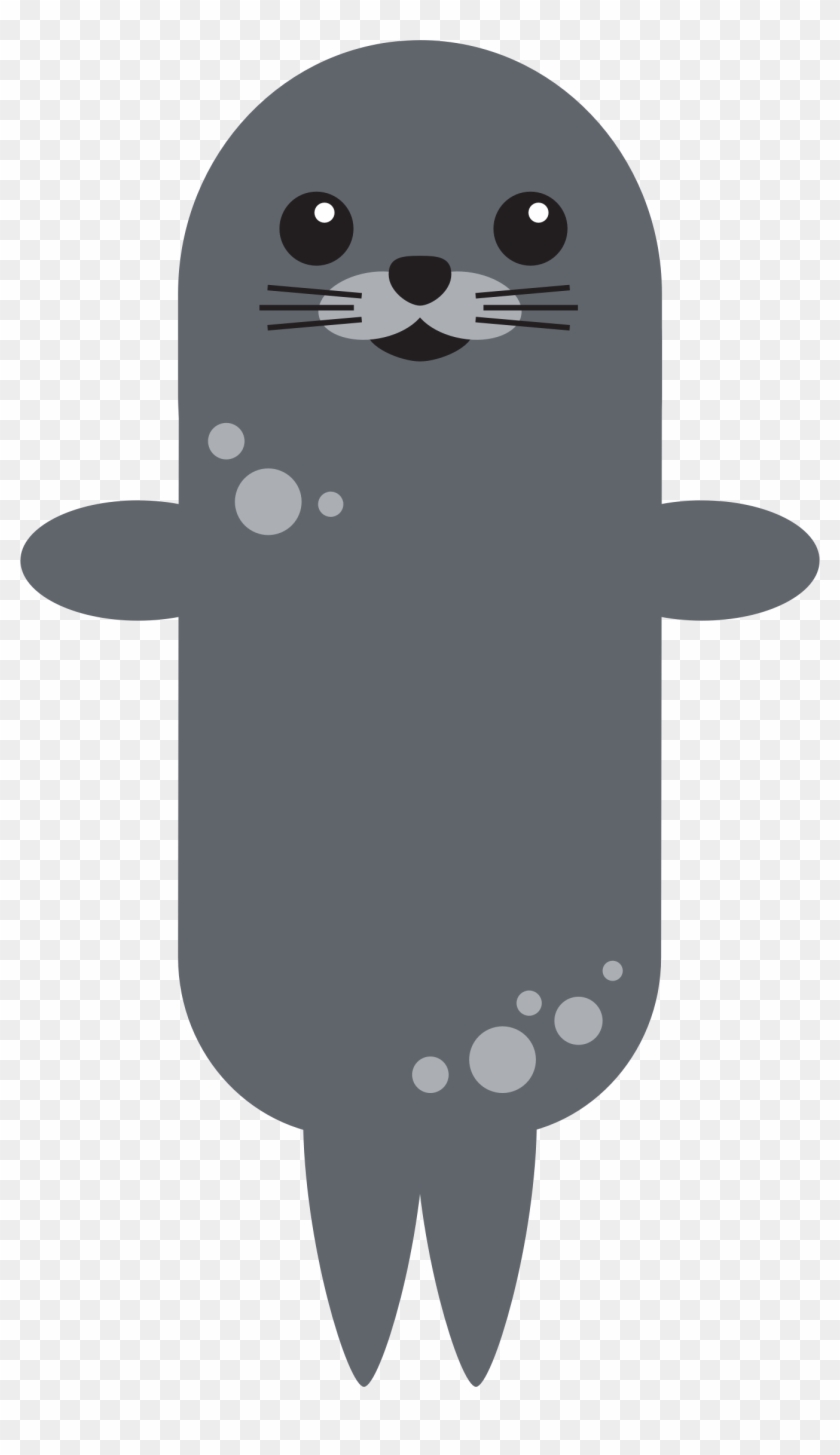 This Free Icons Png Design Of Harbor Seal Clipart #1043146