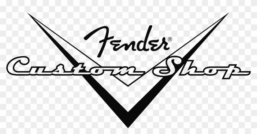 Fender Custom Shop Logo - Fender Custom Shop Logo Vector Clipart #1043235