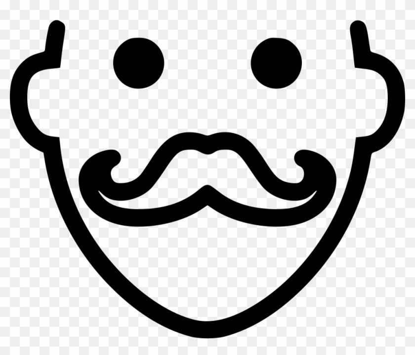 Mustache Png Icon Free Download Onlinewebfonts Com - Icon Clipart #1043311